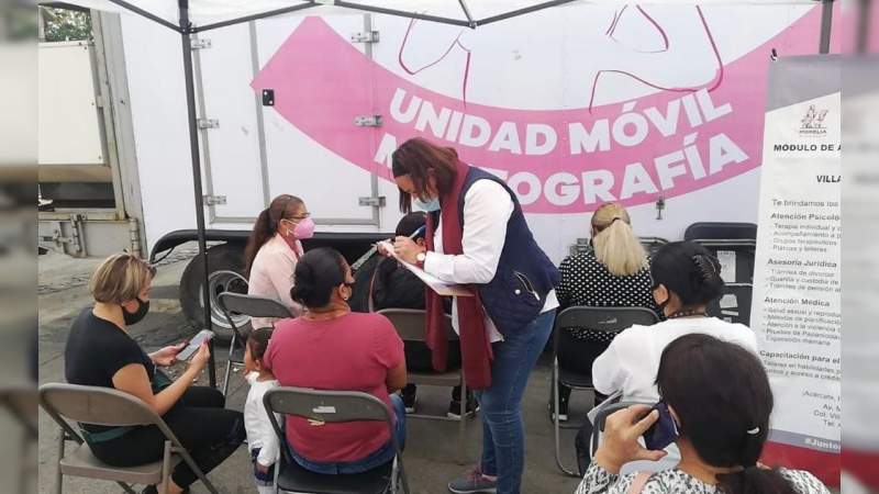 Gobierno de Morelia promueve atención a la salud de la ciudadanía