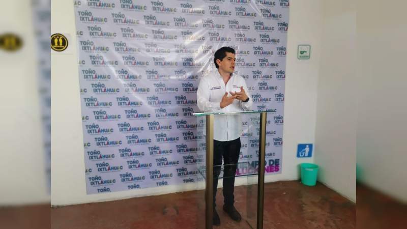 No cancelaremos actividades a causa de la pandemia, buscaremos alternativas: Toño Ixtláhuac 