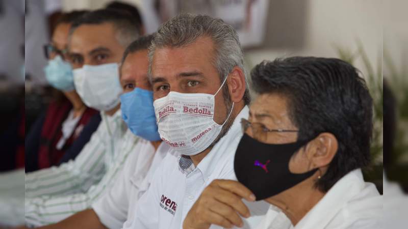 Asamblea Estatal de Bases Morenistas y organizaciones sociales respaldan a Ramírez Bedolla