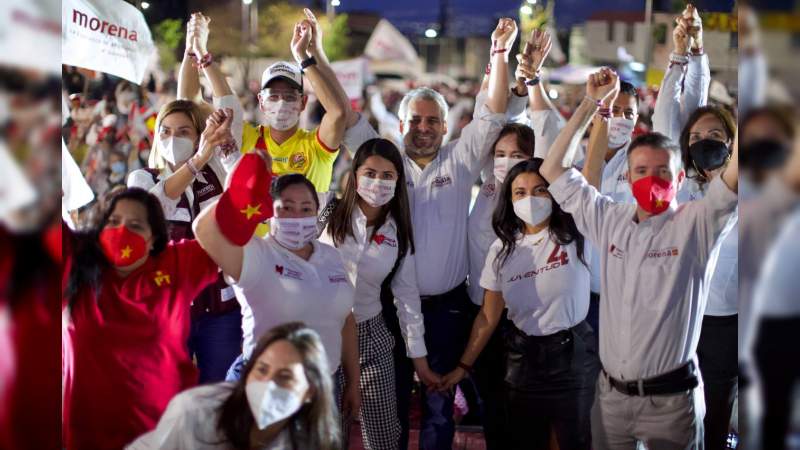 Vamos a gobernar con la gente, con la participación ciudadana: Ramírez Bedolla