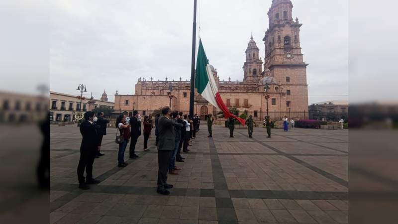 Ayuntamiento de Morelia conmemora CCLXVIII Natalicio de Miguel Hidalgo y Costilla 