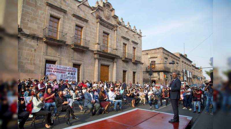 “Para que la Universidad Michoacana sea nuevamente la gran universidad de México": Alfredo Ramírez