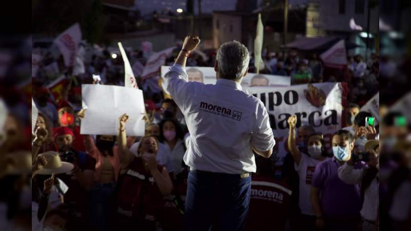 Morena alineará a diputados, alcalde y gobernador en plan conjunto por Morelia: Ramírez Bedolla 
