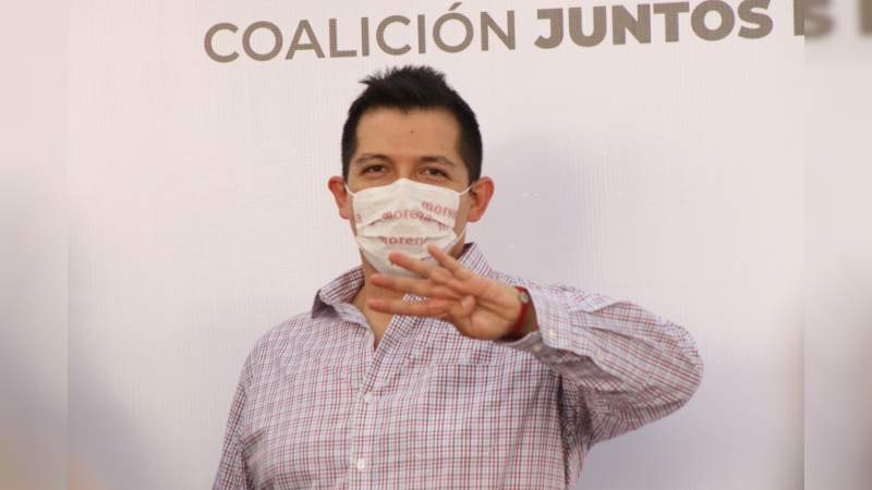 Ni con encuestas "mochas", PRIAN ganará en Michoacán: Misael García