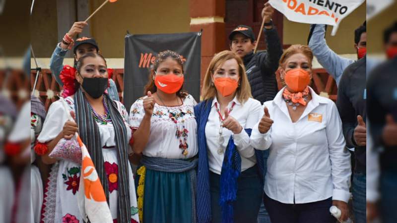 La fuerza de Michoacán está en nuestros pueblos originarios: Mercedes Calderón 
