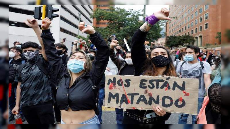 Han desaparecido 548 personas durante manifestaciones en Colombia 