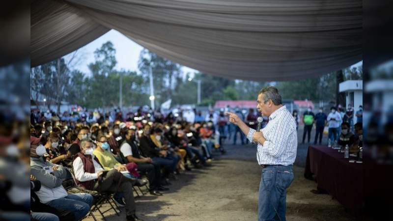 “Morelia será el epicentro de la Cuarta Transformación en Michoacán”: Raúl Morón 