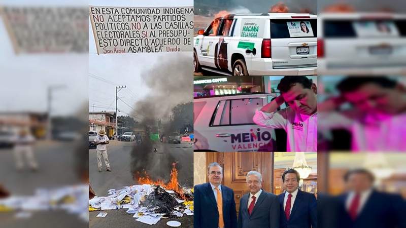 "Violencia e intolerancia en el proceso electoral de Michoacán"