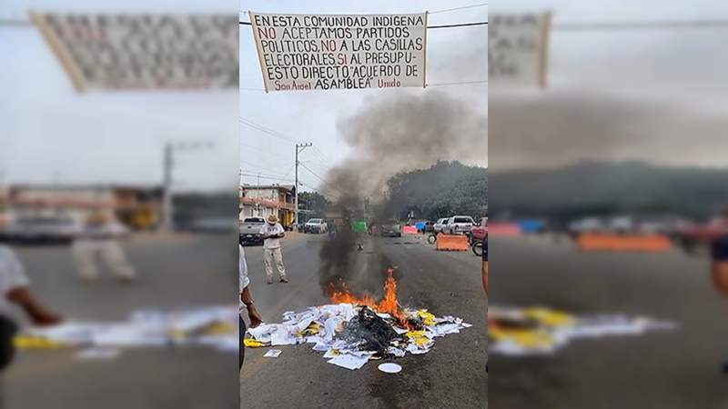 "Violencia e intolerancia en el proceso electoral de Michoacán"