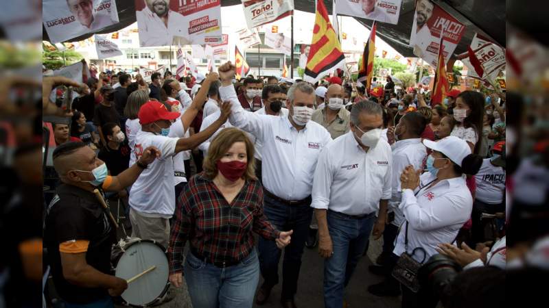 Con honestidad y responsabilidad en el gobierno reactivaremos al sector agrícola: Bedolla