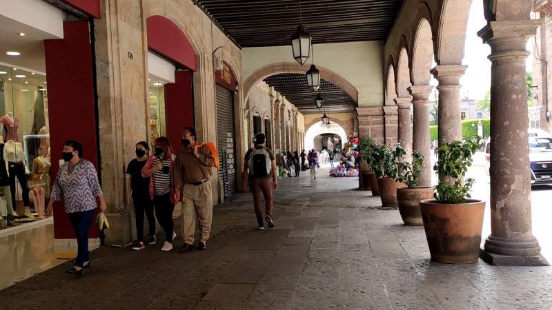 Por alto riesgo de contagio, Morelia y Uruapan se mantienen en Bandera Amarilla 