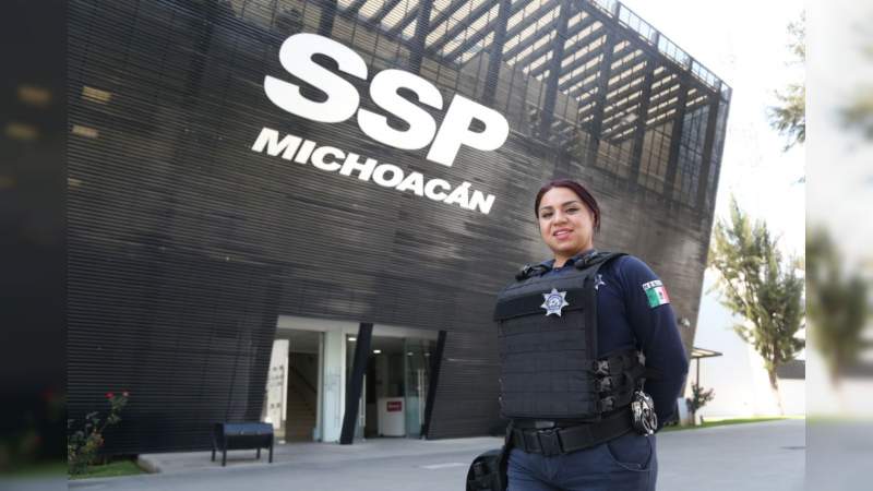 Valor, disciplina y perseverancia; la esencia de las madres de familia que conforman a la Policía Michoacán