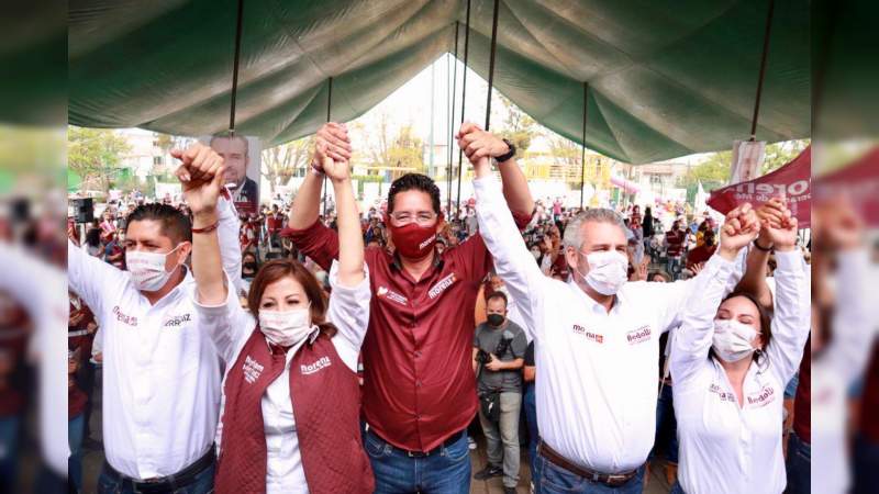 Morelia cumplirá con el 50% de espacios para mujeres: Iván Pérez Negrón 