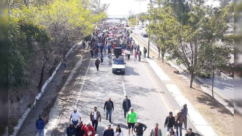 Este martes, CNTE marchará de nueva cuenta en Morelia 