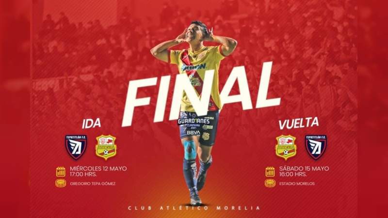 Este miércoles inicia la venta de boletos para la Gran Final del Atlético Morelia en el Estadio Morelos 