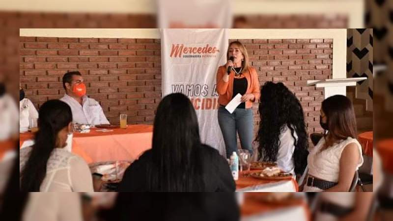 La creación del Consejo Michoacán, conformado por siete sedes regionales, prioridad para Mercedes Calderón 
