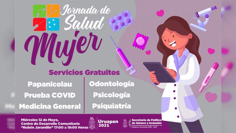 Albergará Cedeco de la colonia Rubén Jaramillo “Jornada de Salud Mujer”  