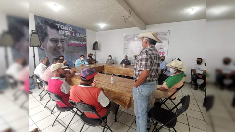 Apoyar el comercio, campo, medio ambiente y la ganadería, una de mis misiones: Toño Ixtláhuac