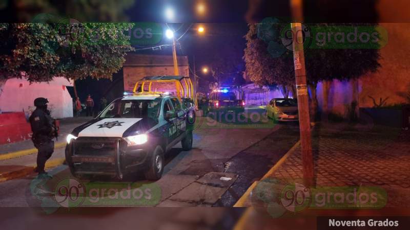 Mujer resulta herida por bala perdida en Zamora, Michoacán 