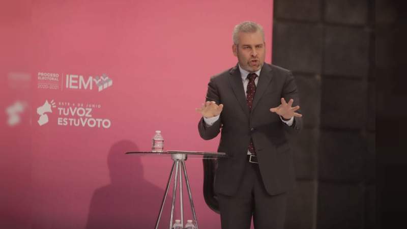 Alfredo Ramírez Bedolla el más criticado en el segundo debate del IEM 