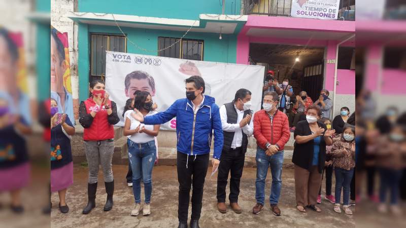 Hemos mantenido una campaña de propuestas y soluciones: Toño Ixtláhuac