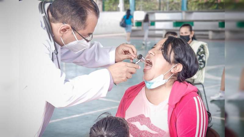 Exitosa Jornada de Salud de la Mujer se efectuó en Cedeco Rubén Jaramillo en Uruapan  