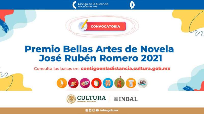 Abre la convocatoria al Premio Bellas Artes de Novela José Rubén Romero 2021 