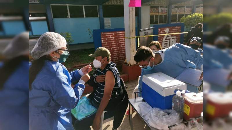 Este viernes, aplicación de segunda dosis de vacuna Sinovac en 6 municipios 