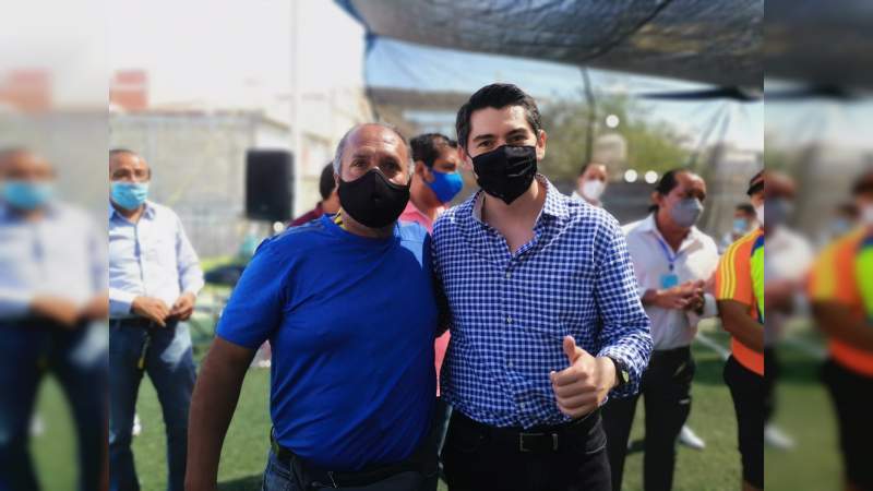 Trabajaremos para que Zitácuaro sea primer lugar en inversión al deporte:  Toño Ixtláhuac