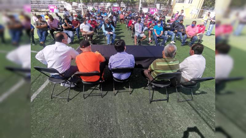 Trabajaremos para que Zitácuaro sea primer lugar en inversión al deporte:  Toño Ixtláhuac
