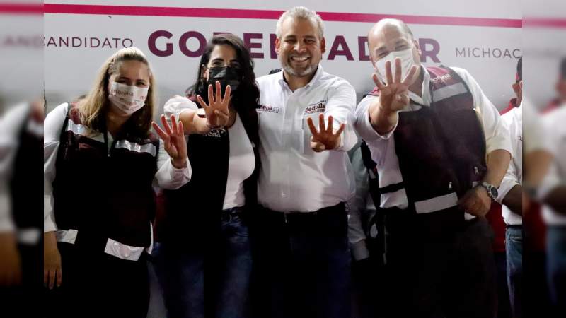 Declinación de Abraham Sánchez, anticipa la inminente victoria de Ramírez Bedolla en Michoacán: Giulianna Bugarini 