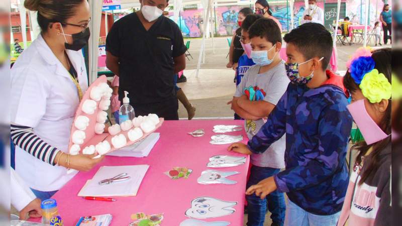 En el Centro de Desarrollo Comunitario Constituyentes se realizó la Jornada de Salud Infantil 