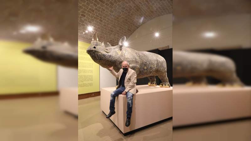 Llega a Michoacán, exposición de Arte Huichol a Clavijero
