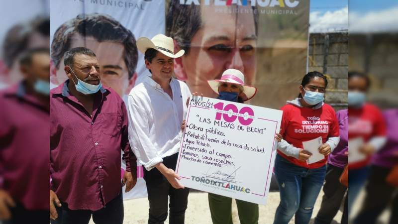 Lo que nuestras comunidades necesitan es una política seria y de resultados: Toño Ixtláhuac 