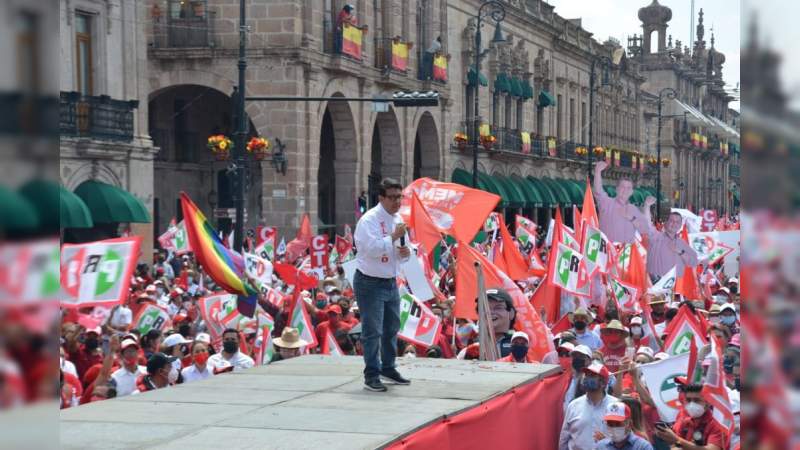 El PRI es la fuerza de Michoacán: Eligio González 