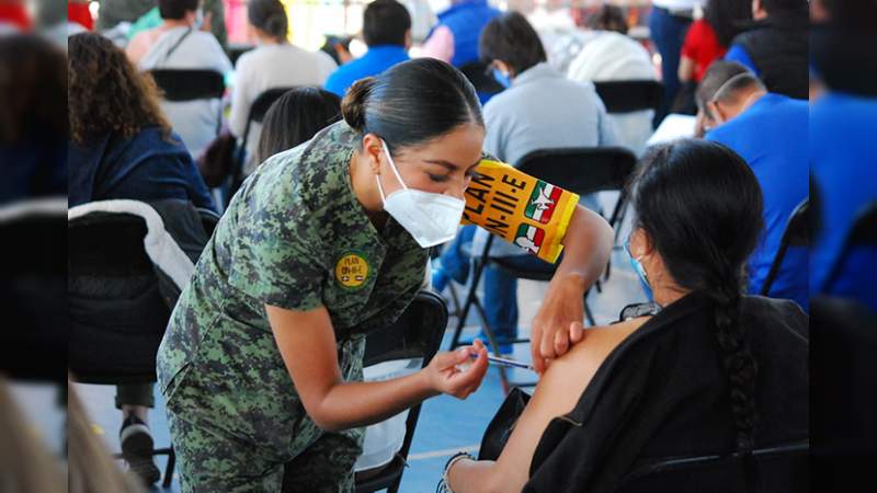 Con la primer letra del apellido así comenzará la vacunación para mayores de 50 años y embarazadas en Morelia 