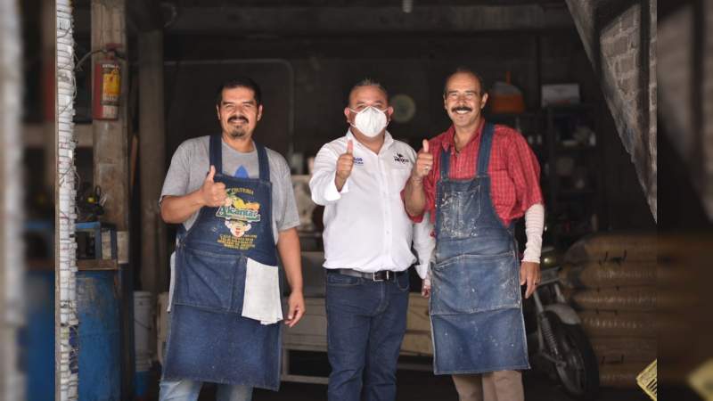 Carlos Quintana recorre el 80% del distrito 10 federal de Morelia  