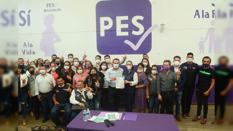 Candidatos del PES firman compromiso por la vida  