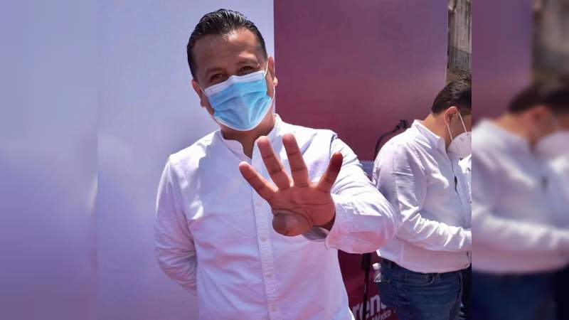La suma de Abraham Sánchez, excandidato de RSP afianza el triunfo de Bedolla: Torres Piña 