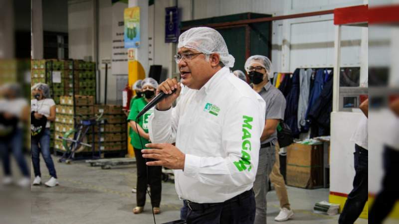 Potenciar agroindustria para detonar economía en el estado: Magaña de la Mora 