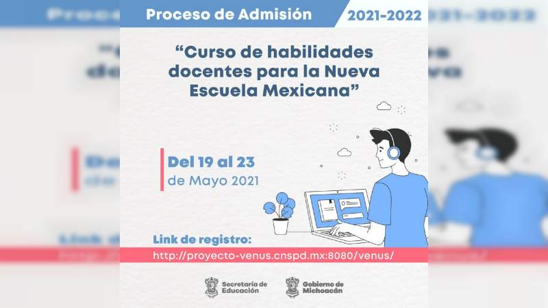 SEE invita al “Curso de Habilidades Docentes para la Nueva Escuela Mexicana” 