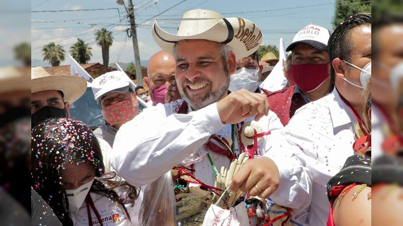 Con Morena vamos a reconciliar a los pueblos indígenas con el gobierno: Ramírez Bedolla