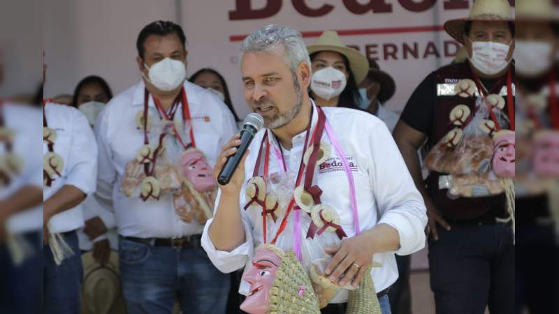 Con Morena vamos a reconciliar a los pueblos indígenas con el gobierno: Ramírez Bedolla
