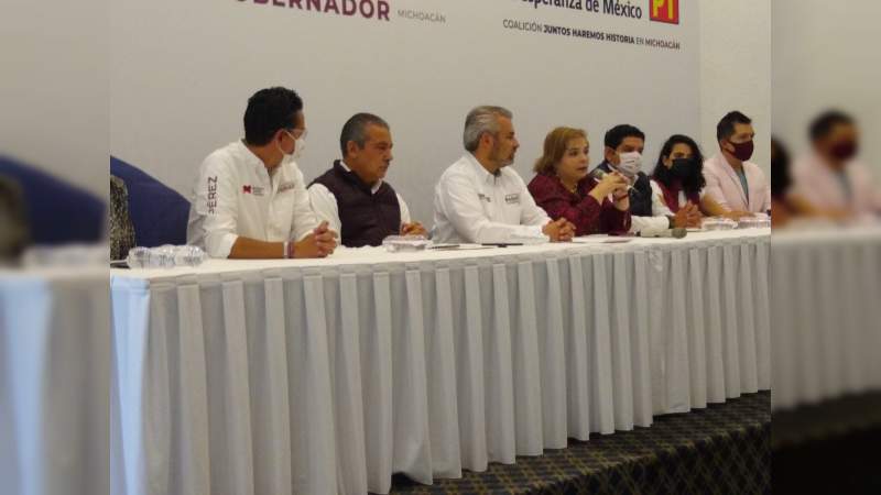 Silvano Aureoles Conejo debe sacar las manos de la elección: Morenistas 