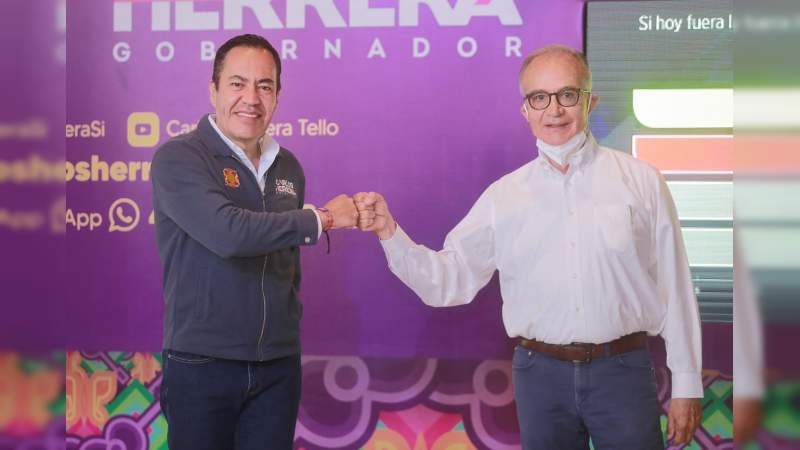 Se suma el ex presidente de Morelia, Chavo López con Carlos Herrera 