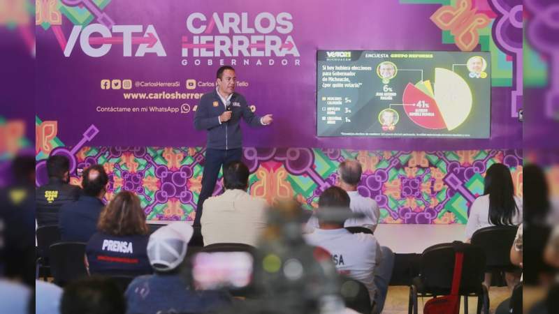 Se suma el ex presidente de Morelia, Chavo López con Carlos Herrera 