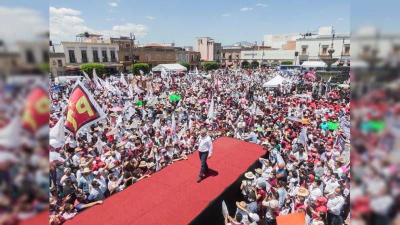Tendencias en las encuestas apuntan al triunfo de morena y Ramirez Bedolla: Torres Piña 