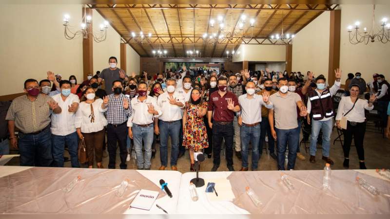 Decisión valiente adherir a la dirigente del PRD, Libertad Hernández al proyecto de la 4T: Raúl Morón