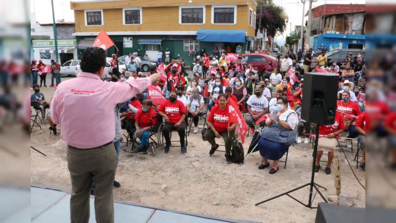 En Morelia pondré orden en todos los sectores, iniciando en seguridad: Memo Valencia