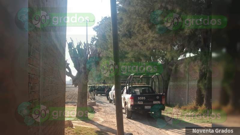 Hallan cadáver en Villagrán, Guanajuato 